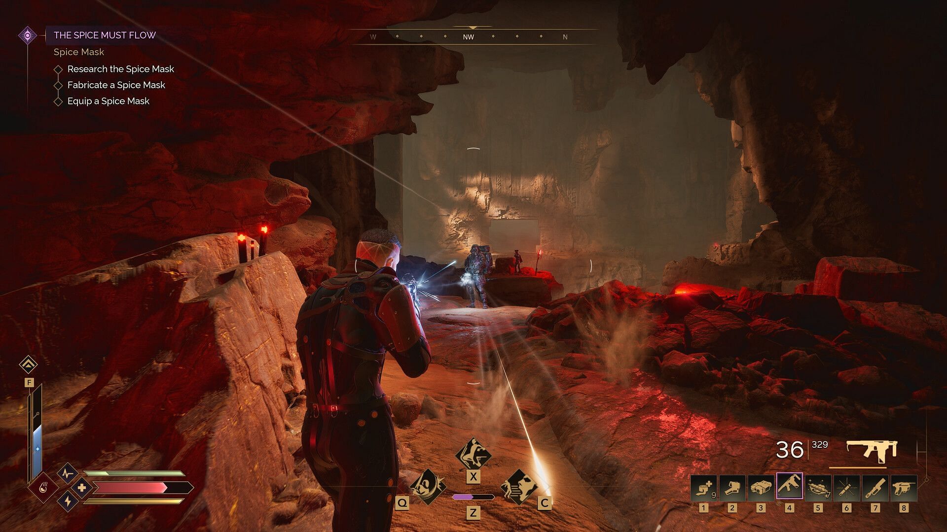 Aren's Vengeance is a fine mid-range combat weapon (Image via Funcom)